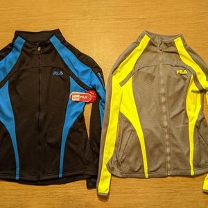 FILA sport performance jackets